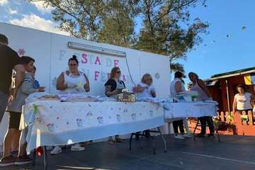 Animado concurso de repostería en el Caserío de Gando (Foto TA)